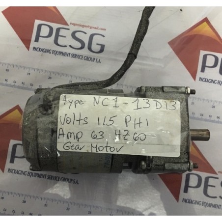 GEAR MOTOR NC1-13D13