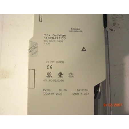 SCHNEIDER INTERFACE MODULE 140-CRA-931-00