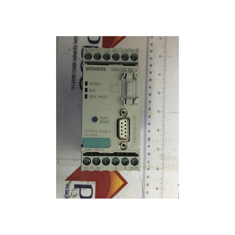 SIEMENS SIMOCODE PRO V 3UF7010-1AU00-0