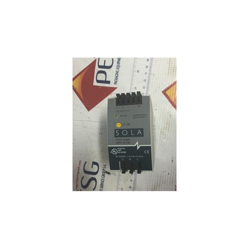SOLA POWER SUPPLY SDP2-24-100