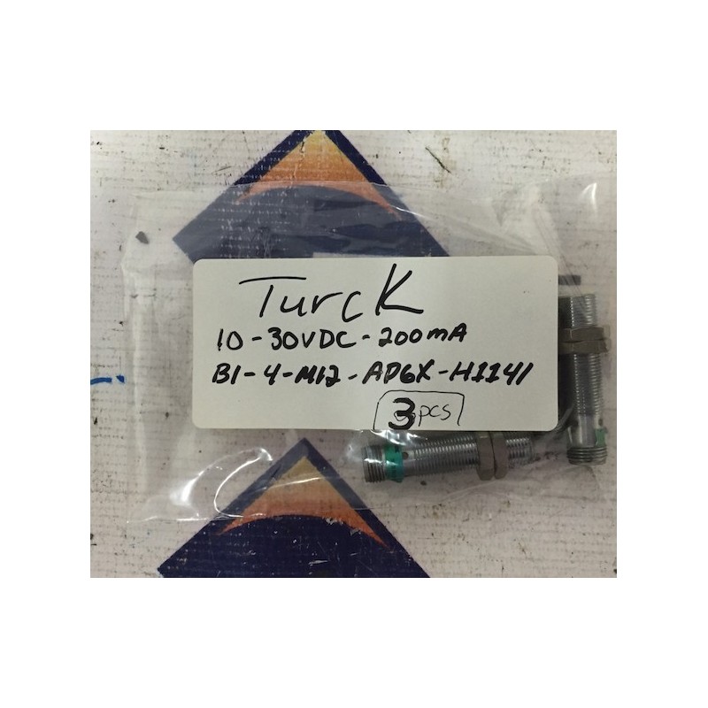 TURCK 10-30VDC-200MA B1-4-M12-AP6X-H1141