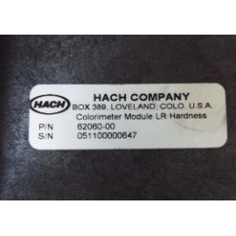 HACH COMPANY 62060-00