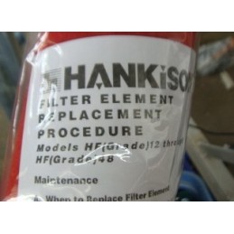 HANKISON HF12-HF48 FILTER ELEMENT