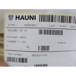 HAUNI CONVEYOR BELT 14AD95F-1.101