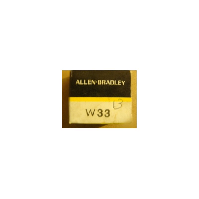 ALLEN BRADLEY RELAY W33 SBF120675