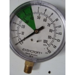 ASHCROFT 35W-1005H-02L PRESSURE GAUGE