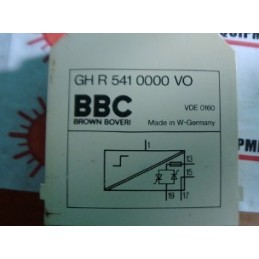 BROWN BOVERI BBC MODULE RELAY GH-R-541-0000-VO