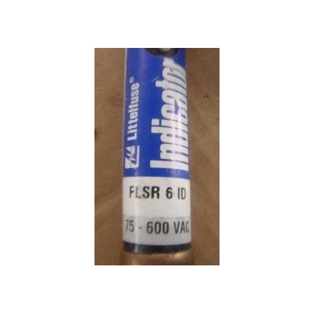 LITTELFUSE FLS-R-6-ID FUSE 6AMP 600V CLASS RK5 INDICATOR