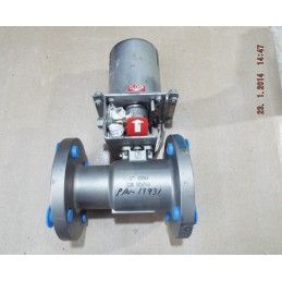 NELES PNEUMATIC FLANGED BALL VALVE 2 7150313600 TTT2