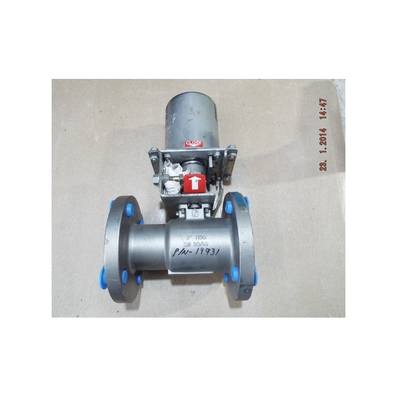 NELES PNEUMATIC FLANGED BALL VALVE 2 7150313600 TTT2