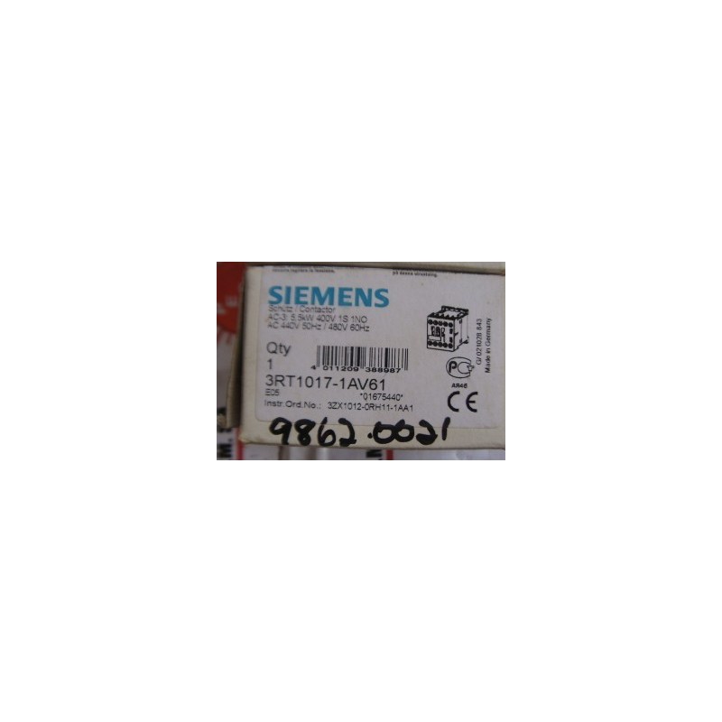 SIEMENS 3RT1017-1AV61