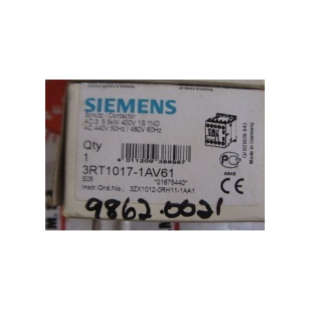 SIEMENS 3RT1017-1AV61