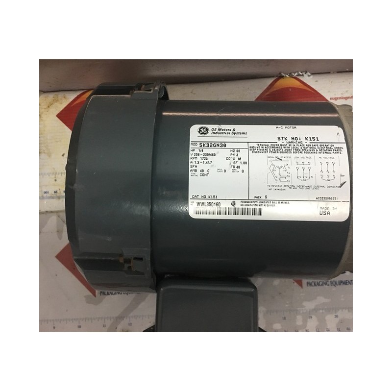 GENERAL ELECTRIC GE MOTOR 5K32GN30