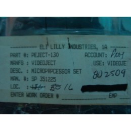 VIDEOJET MICROPROCESSOR SP351225