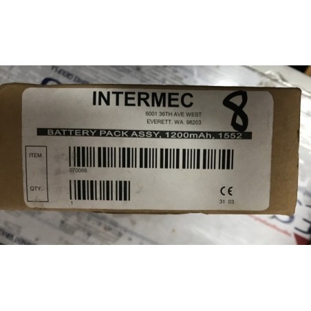 INTERMEC BATTERY PACK ASSY 1552