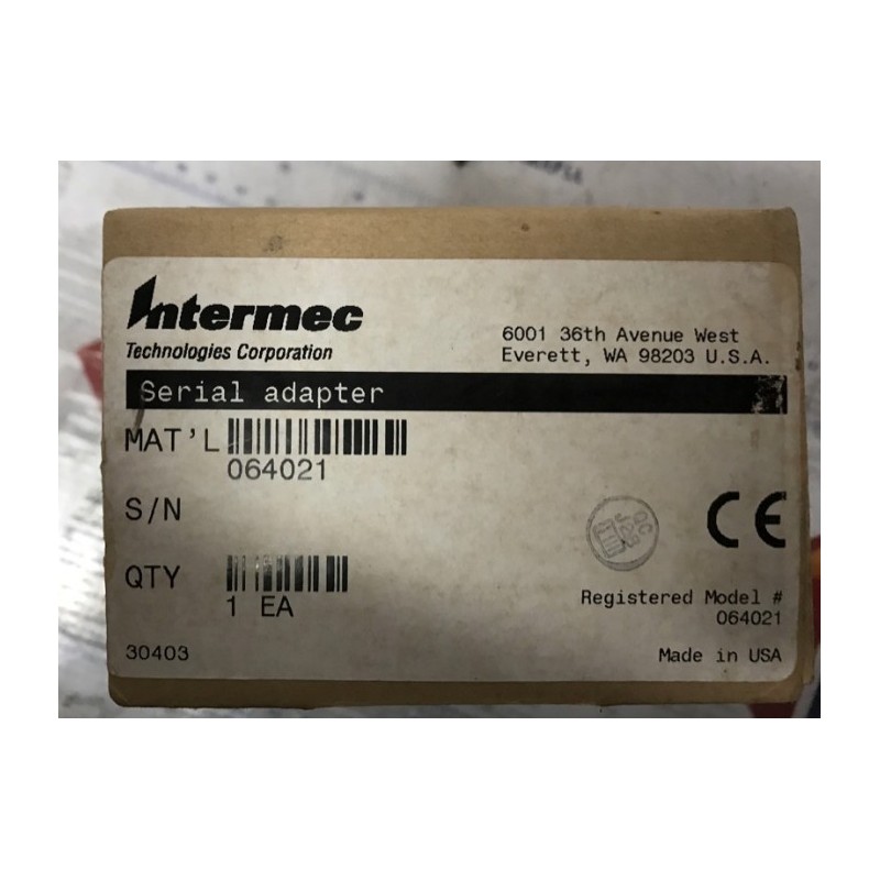 INTERMEC SERIAL ADAPTER