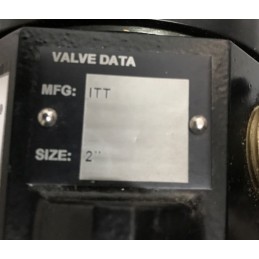 ITT VALVE 98810MI2EI1462000000