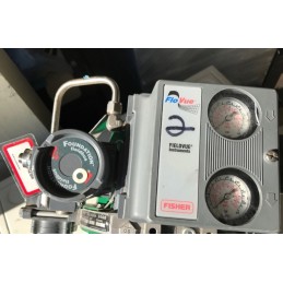 Details about  FISHER SIZE 20 TRAVEL 3/4 VALVE ACTUATOR SYSTEM 9000 W/ FLOVUE FIELDVUE