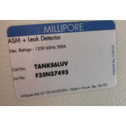 MILLIPORE ASM + LEAK DETECTOR