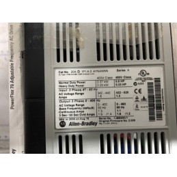 ALLEN BRADLEY POWERFLEX  70 20AD1P1A0AYNANNN