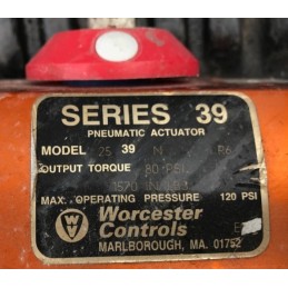 WORCESTER CONTROLS 25 SERIE 39 N