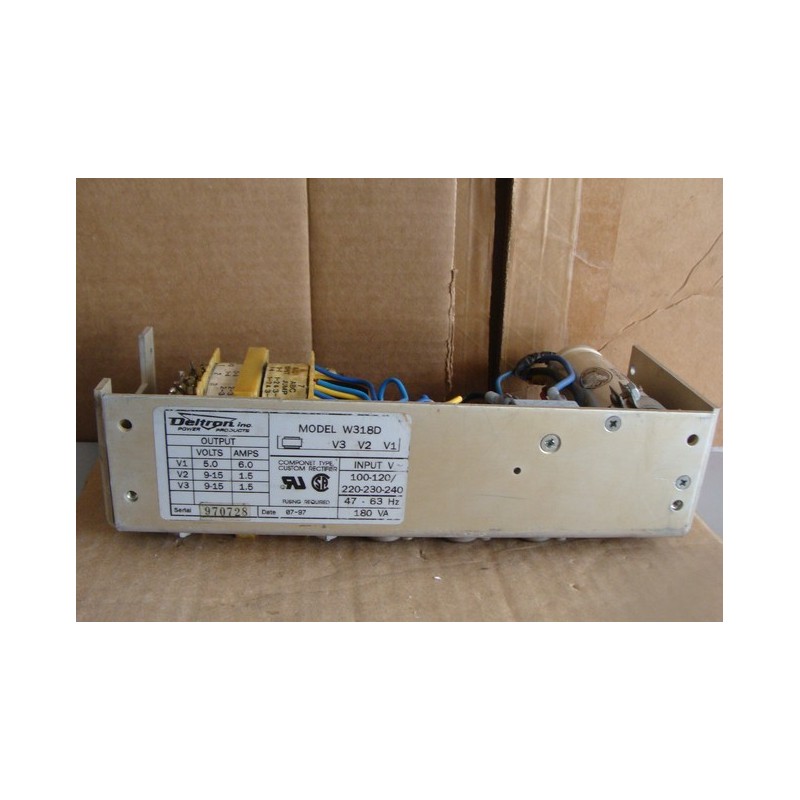 DELTRON POWER SUPPLY W318D