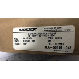 ASHCROFT 1LA-50516-018