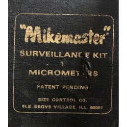 MIKEMASTER MICROMETERS 0-1 SURVEILLANCE