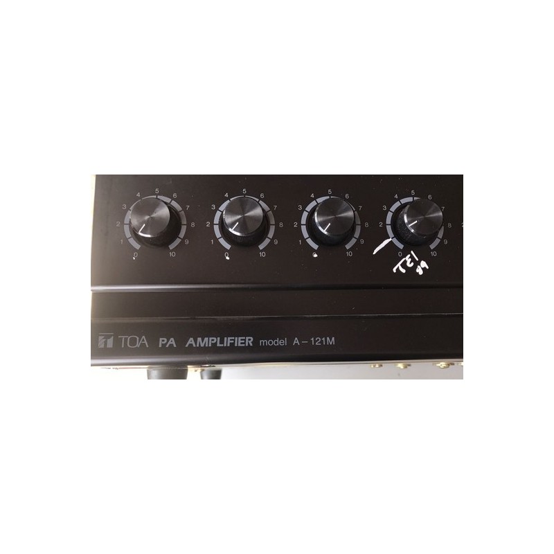 TOA PA AMPLIFIER A-121M