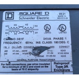 SQUARE D  3KVA