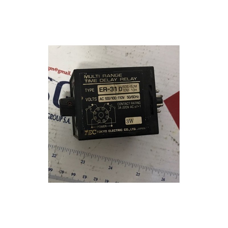 MULTI RANGE TIME DELAY RELAY ER-31