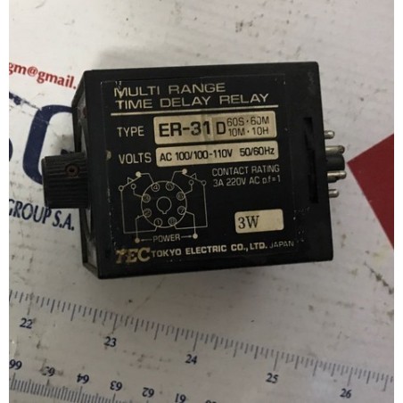 MULTI RANGE TIME DELAY RELAY ER-31