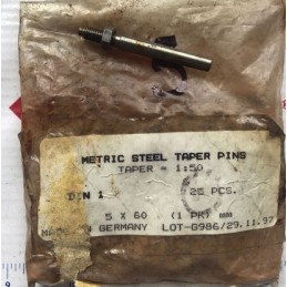 METRIC STEEL TAPER PINS