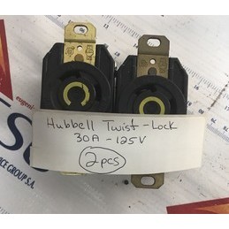 HUBBELL TWIST-LOCK 30A-125V