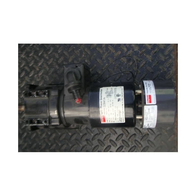 DAYTON SPLIT PHASE GEARMOTOR 2Z841A