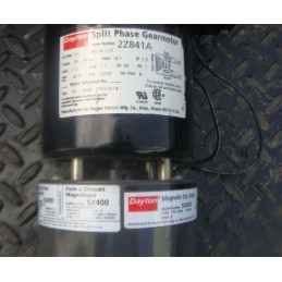 DAYTON SPLIT PHASE GEARMOTOR 2Z841A