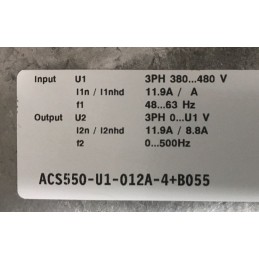 ABB ACS550-U1-012A-A+B055