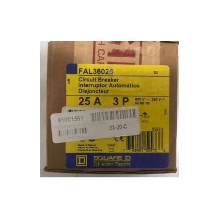 SQUARE D FAL36025