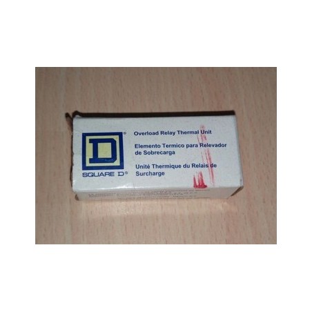 SQUARE D  OVERLOAD RELAY THERMAL UNIT