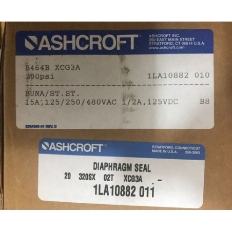 ASHCROFT B464B XCG3A