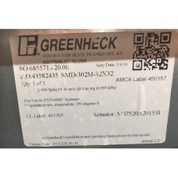 GREENHECK MS7520A2015/B