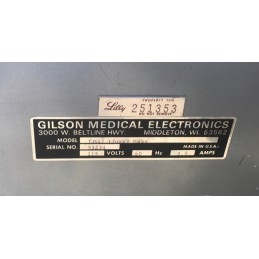 GILSON  MEDICAL ELECTRONICS 53234