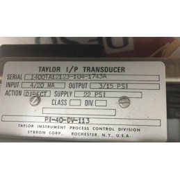 TAYLOR 1400TA12123-104-1743A