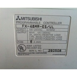 MITSUBISHI BASE UNIT FX-48MR-ESUL 