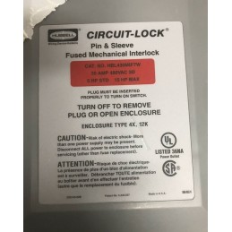 HUBBEL CIRCUIT LOCK TYPE 4X 12K