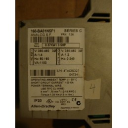 ALLEN BRADLEY 160-BA01NSF1