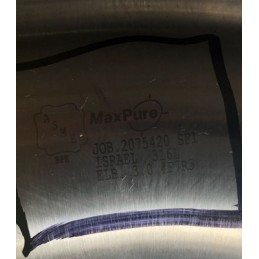 MAXPURE ELBOW 316 SS 6"