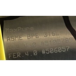 MAXPURE ELBOW 316 SS 6"