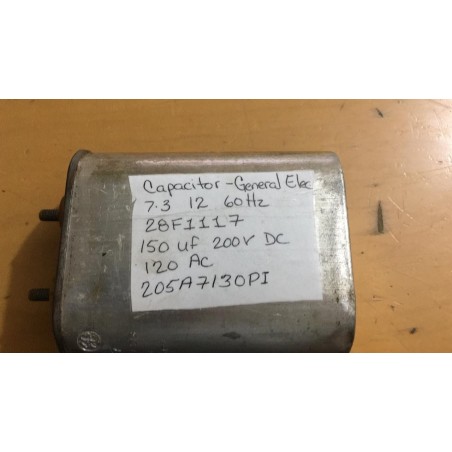 CAPACITOR GENERAL ELECTRIC 7.30 12 60HZ