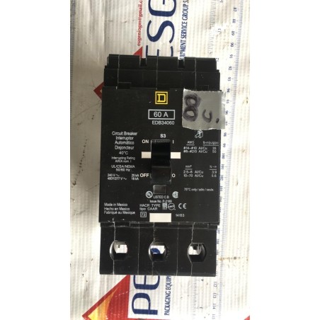 SQUARE D INTERRUPTOR EDB34060